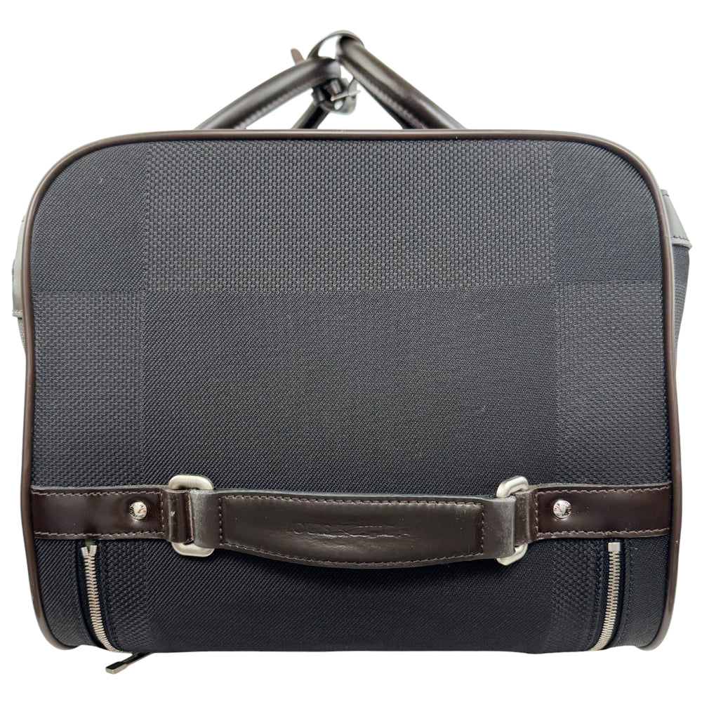 LOUIS VUITTON Eole Geant Black Roller Duffle Bag LHQ890