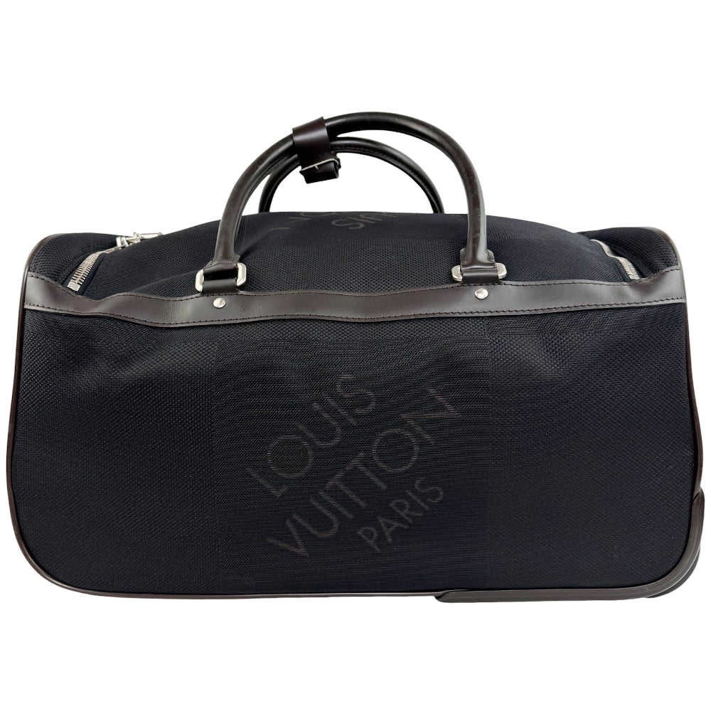 LOUIS VUITTON Eole Geant Black Roller Duffle Bag LHQ890