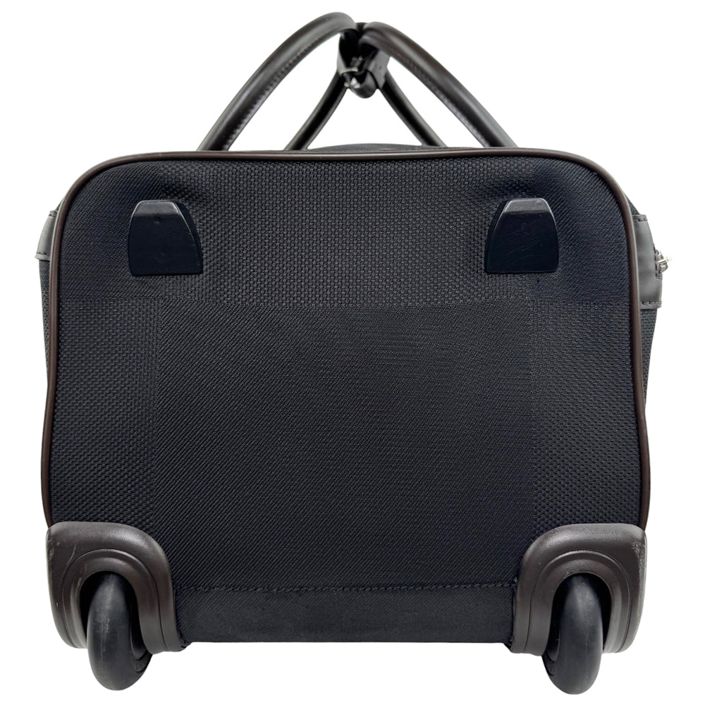 LOUIS VUITTON Eole Geant Black Roller Duffle Bag LHQ890