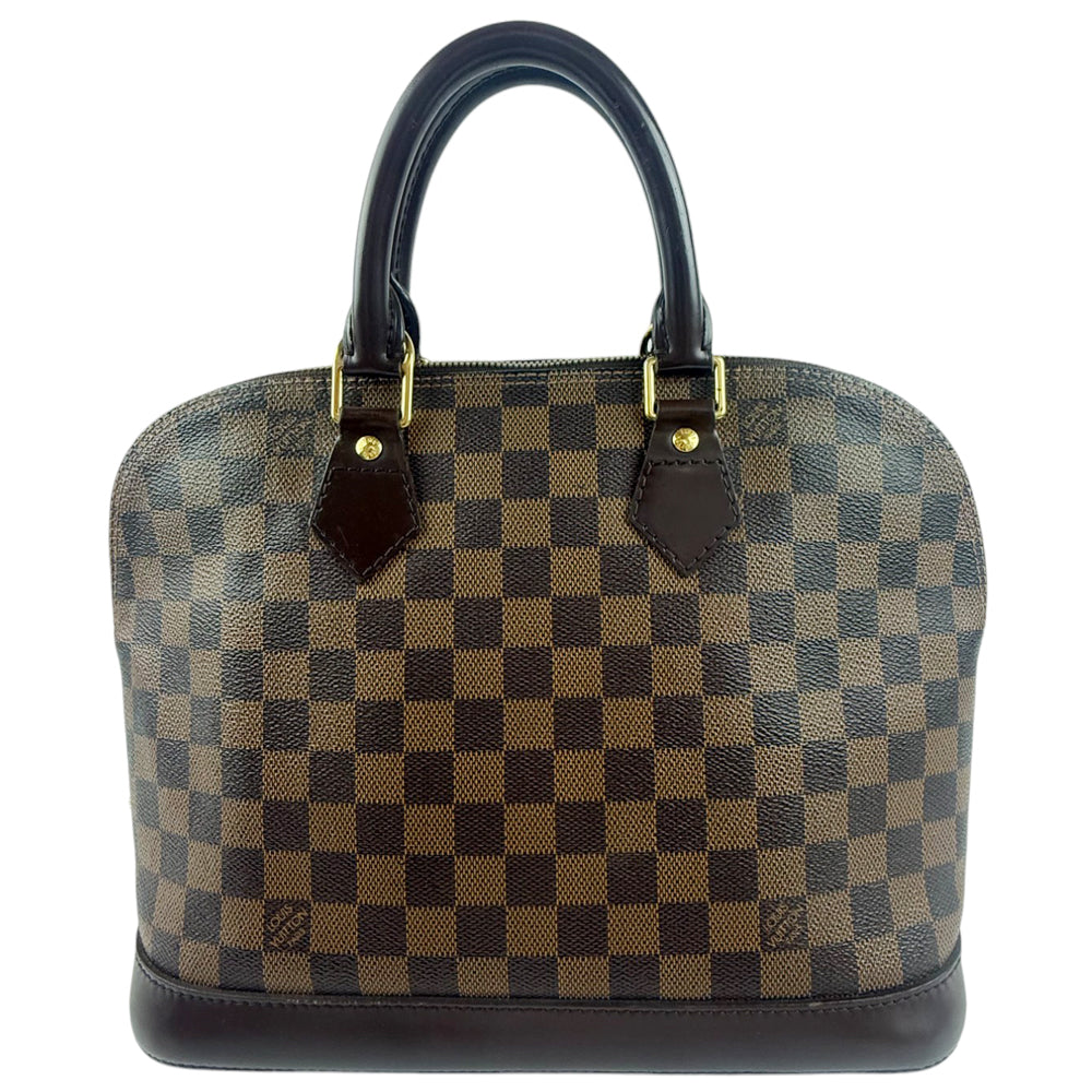 LOUIS VUITTON Alma PM Damier Ebene Handbag LHQ894