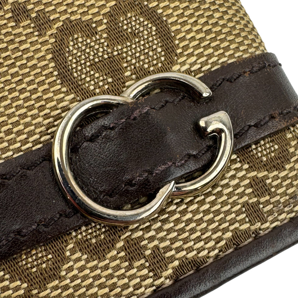 GUCCI GG Brown Canvas 6 Point Key Holder LHQ920