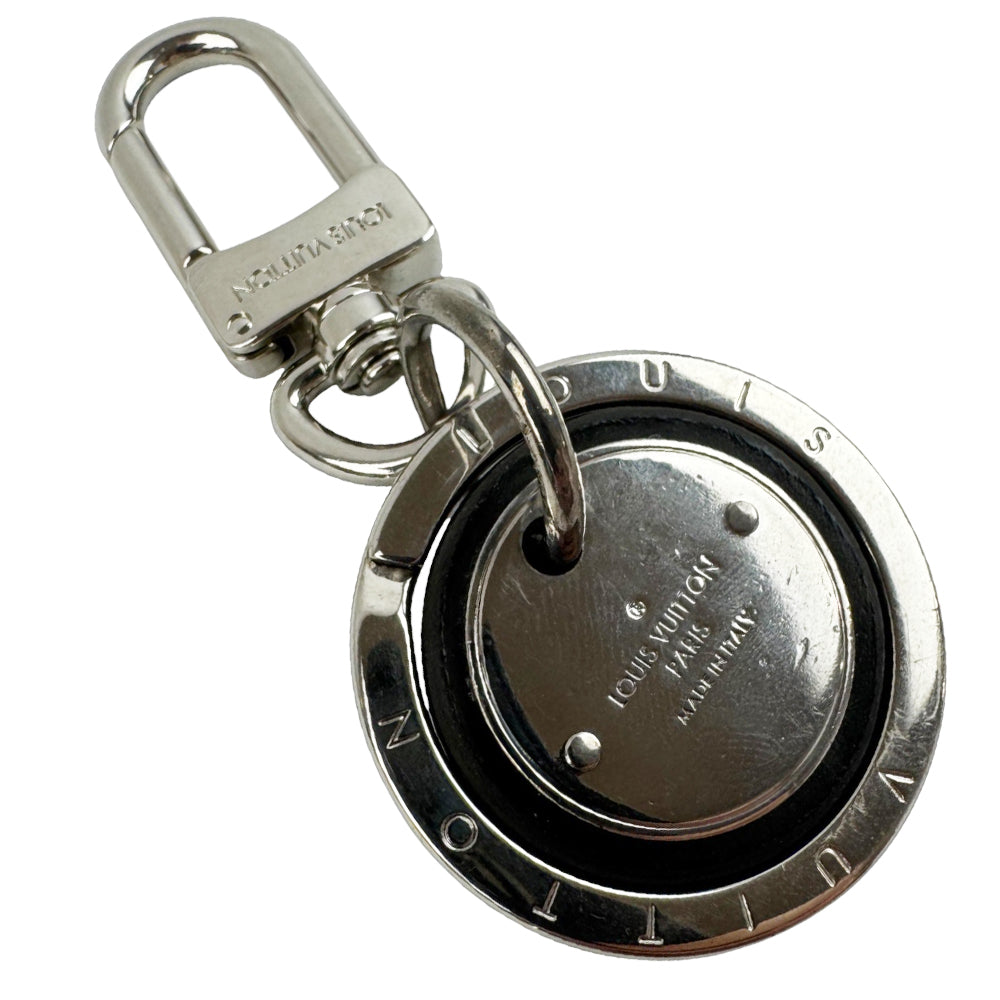 LOUIS VUITTON Porte Cles LV Circle Initials Keychain Bag Charm LHQ927