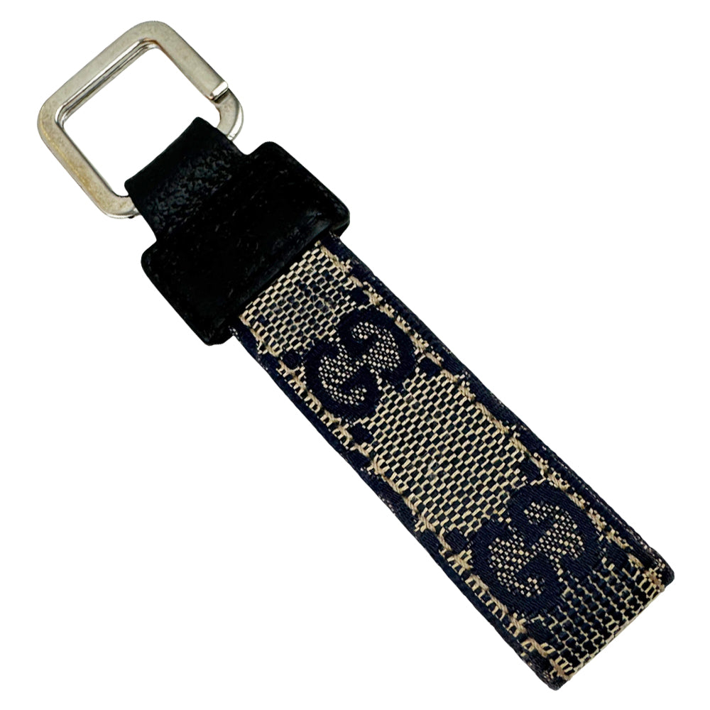 GUCCI GG Supreme Keychain Bag Charm LHQ932