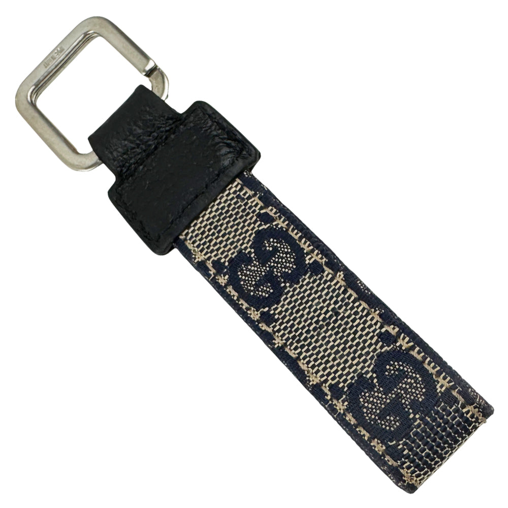 GUCCI GG Supreme Keychain Bag Charm LHQ932