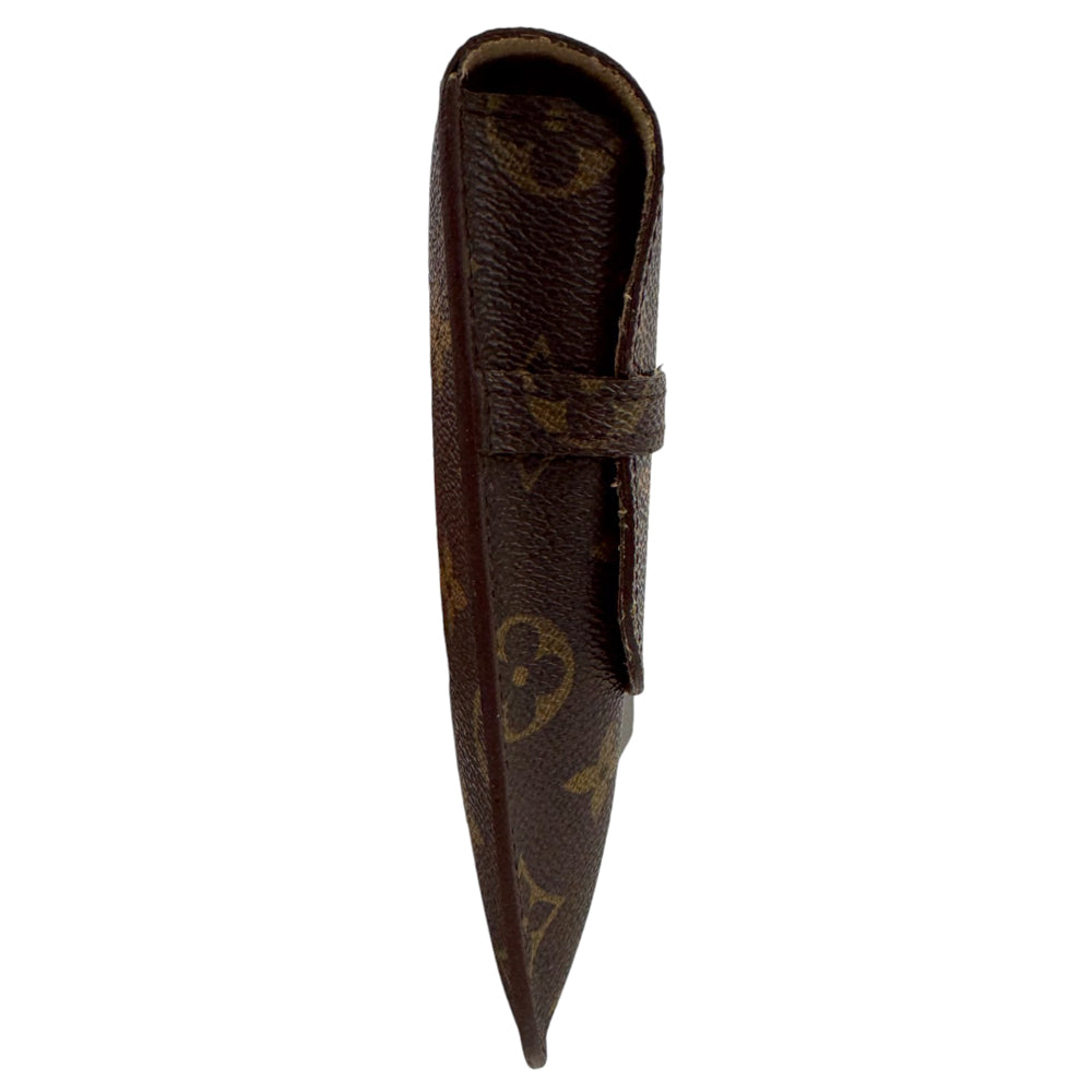 LOUIS VUITTON Brown Monogram Glasses Case LHQ933