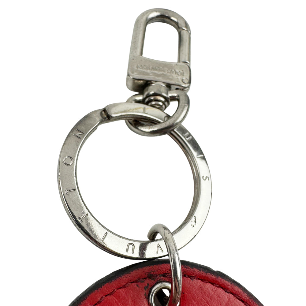 LOUIS VUITTON LV Initials Circle Keychain Bag Charm LHQ934