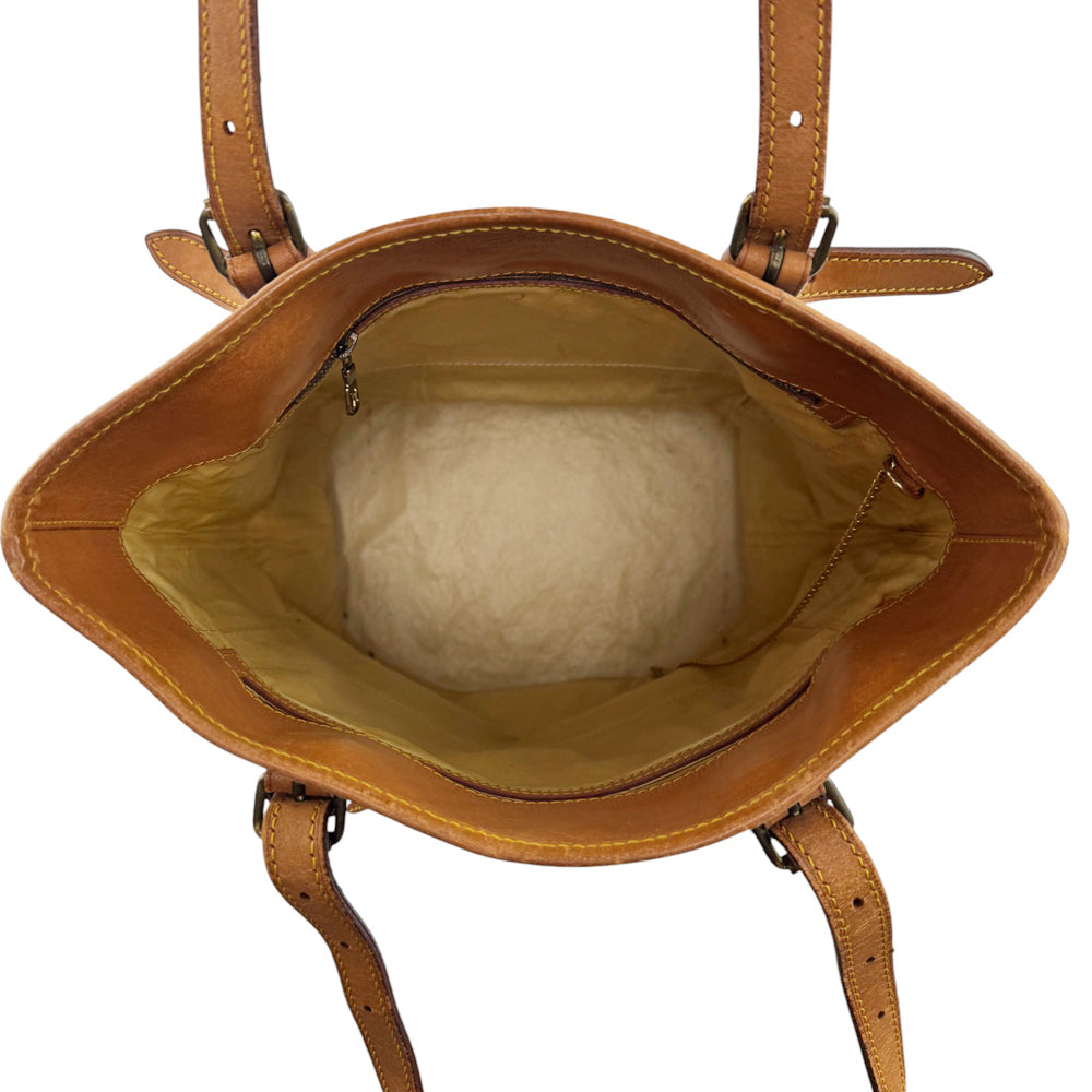 LOUIS VUITTON Brown Monogram Bucket GM Tote Shoulder Bag LHQ946