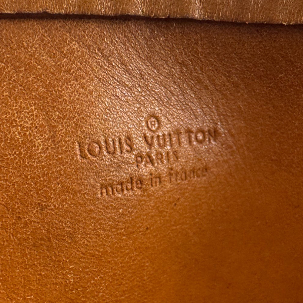 LOUIS VUITTON Brown Monogram Bucket GM Tote Shoulder Bag LHQ946
