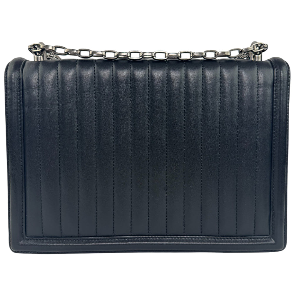 DOLCE & GABBANA Black Quilted Leather Bag LHQ955
