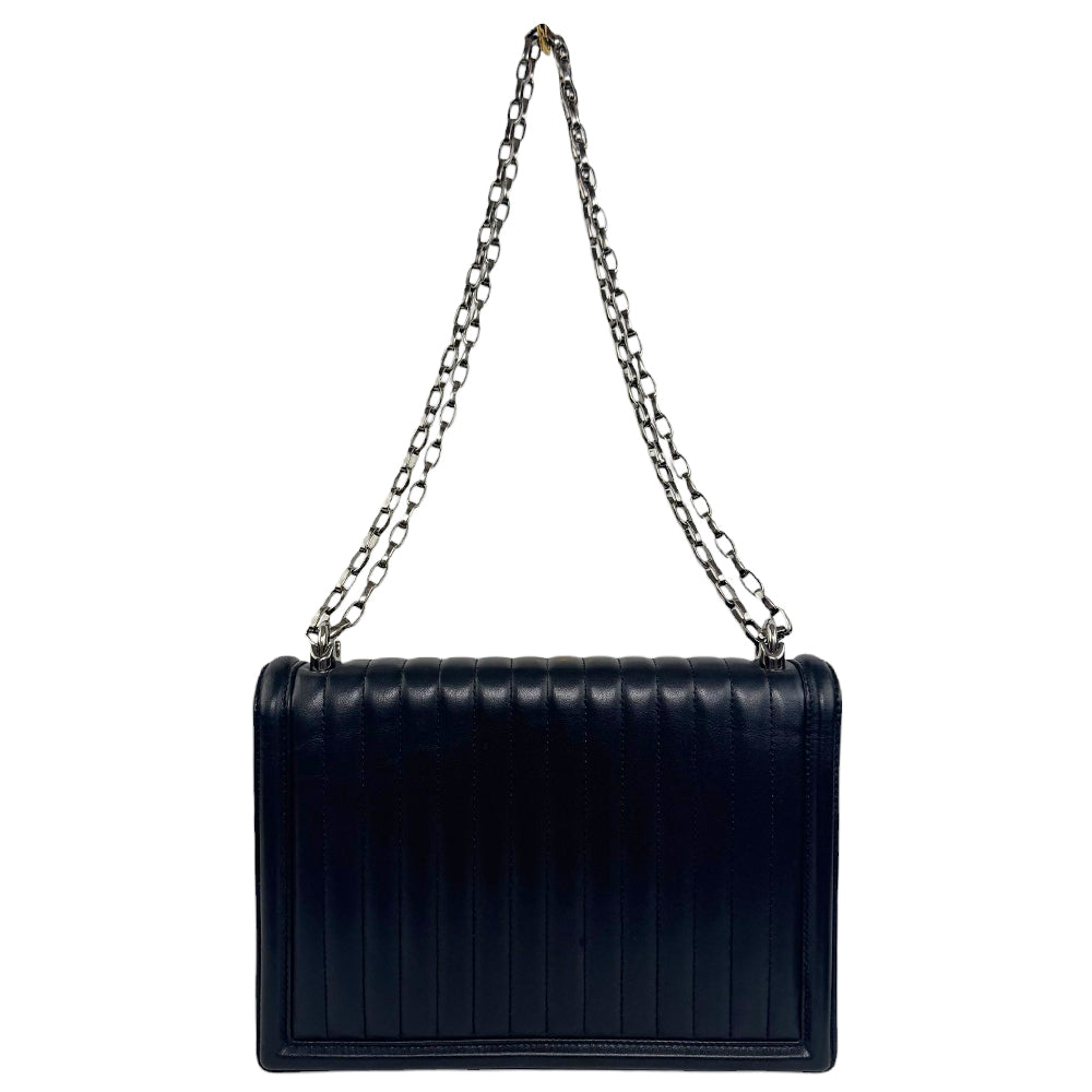 DOLCE & GABBANA Black Quilted Leather Bag LHQ955