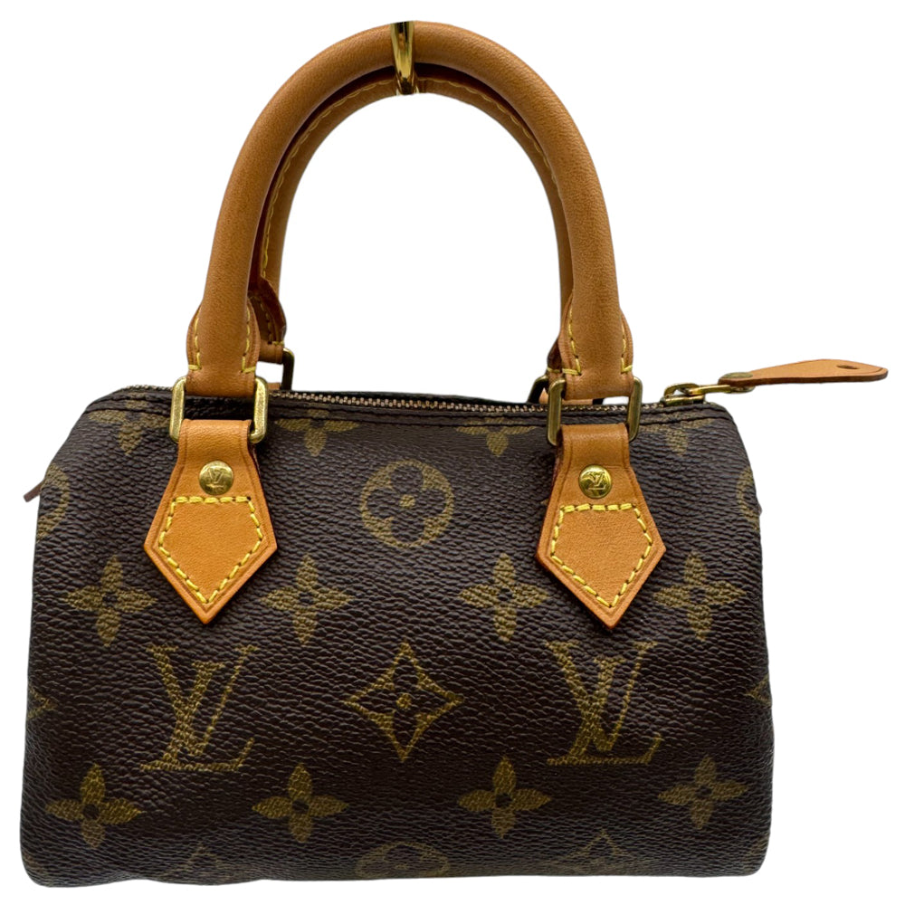 LOUIS VUITTON Nano Speedy Shoulder Bag LHQ956