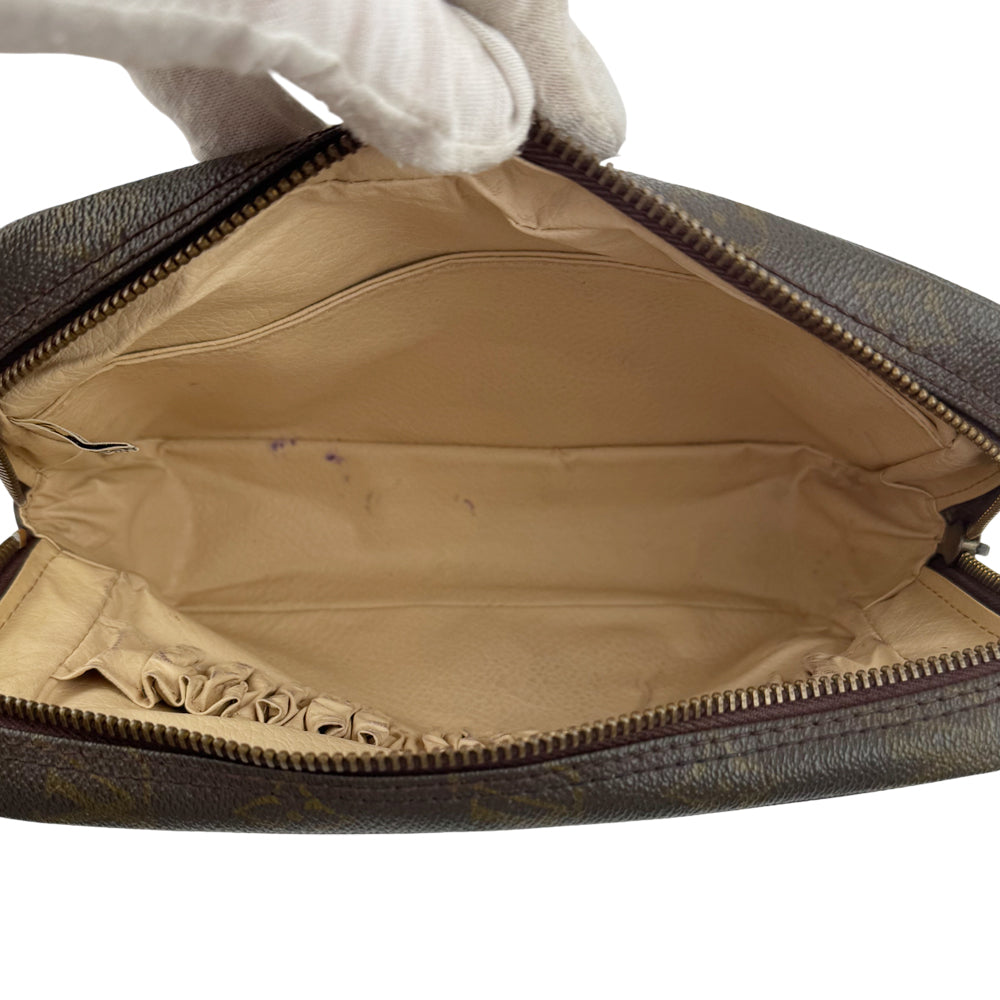 LOUIS VUITTON Brown Monogram True Toiletry Bag LHQ958