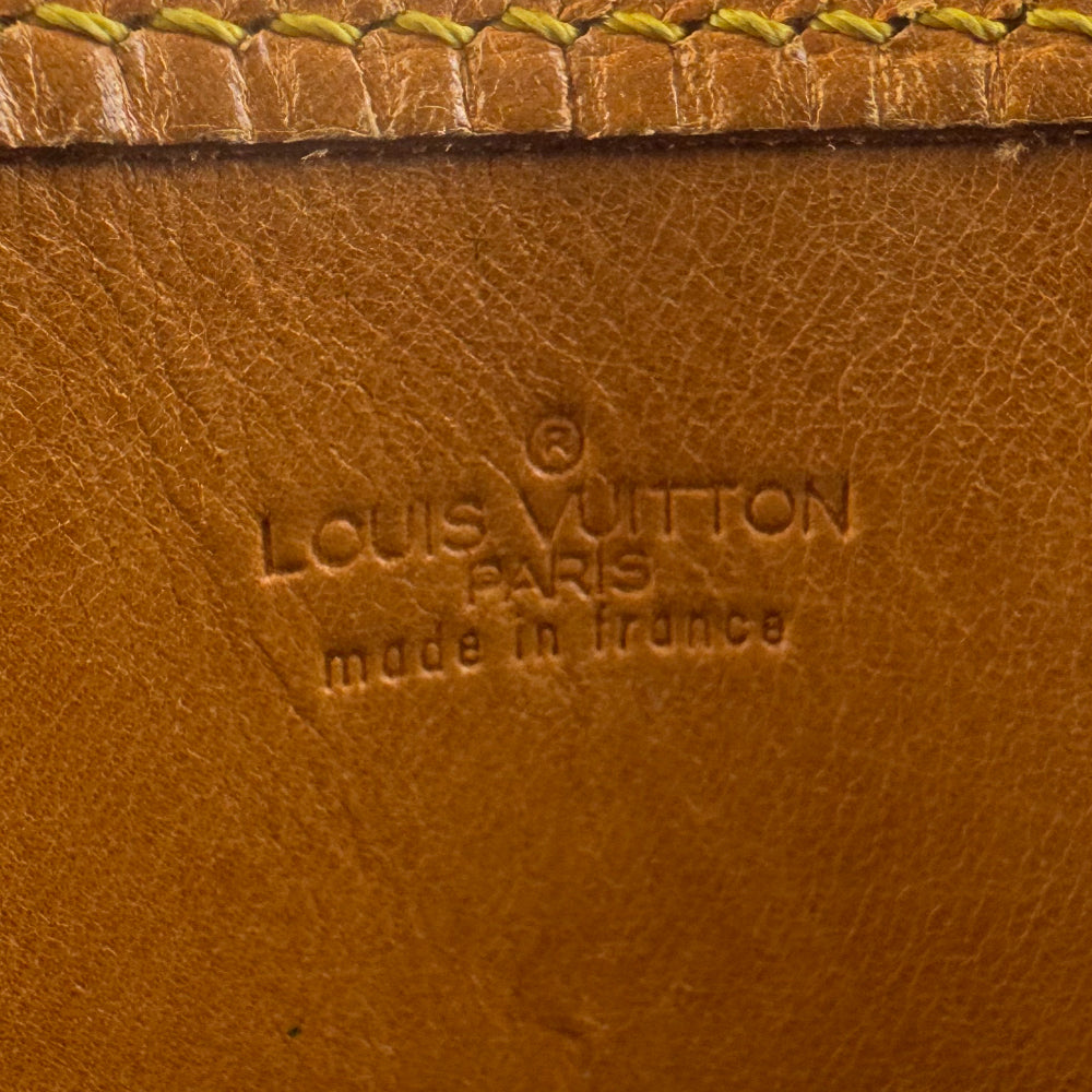 LOUIS VUITTON Brown Monogram Bucket GM Tote Shoulder Bag LHQ959