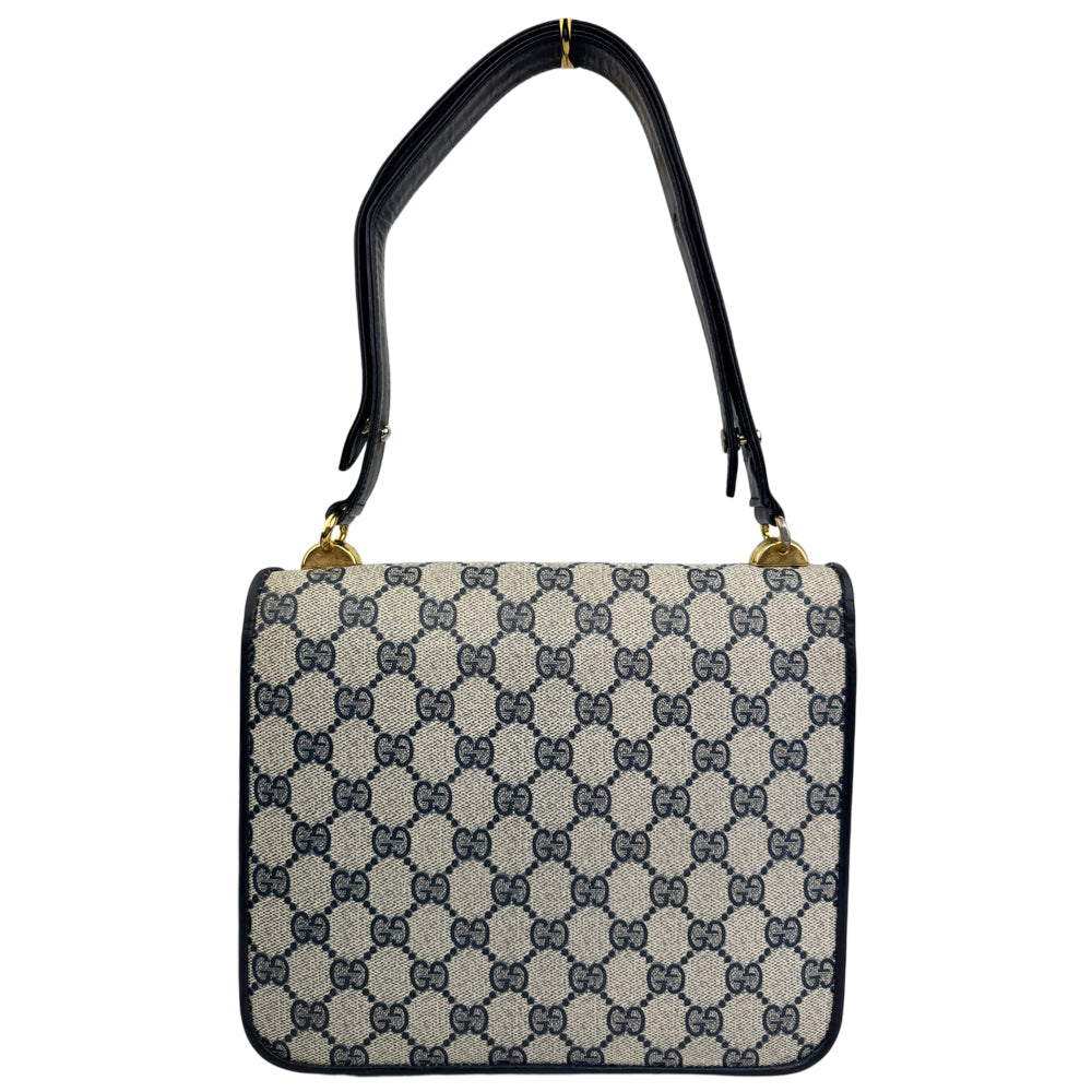 GUCCI Beige/Grey GG Supreme Shoulder Bag LHQ964