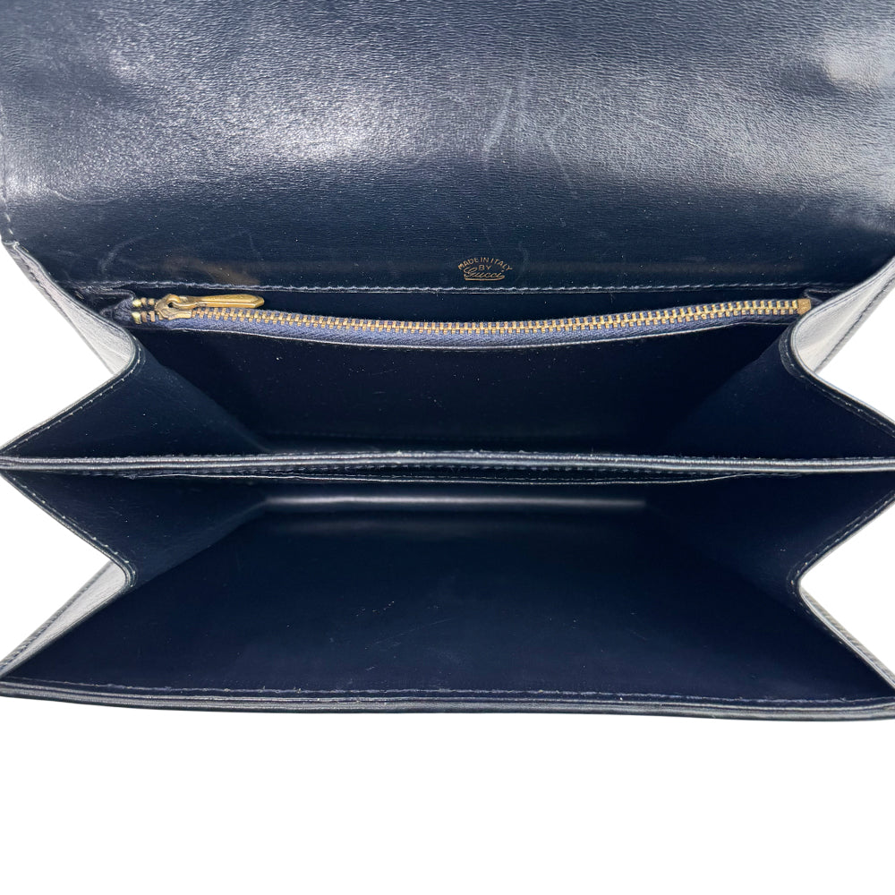 GUCCI Beige/Grey GG Supreme Shoulder Bag LHQ964