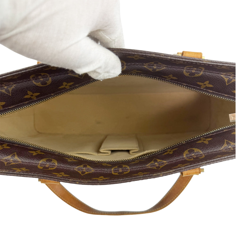 LOUIS VUITTON Brown Monogram Luco Tote Shoulder Bag LHQ966