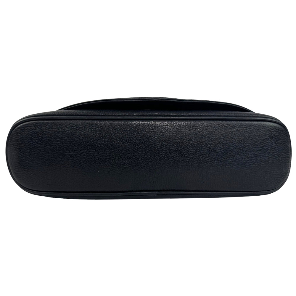 PRADA Black Leather Shoulder Bag LHQ968