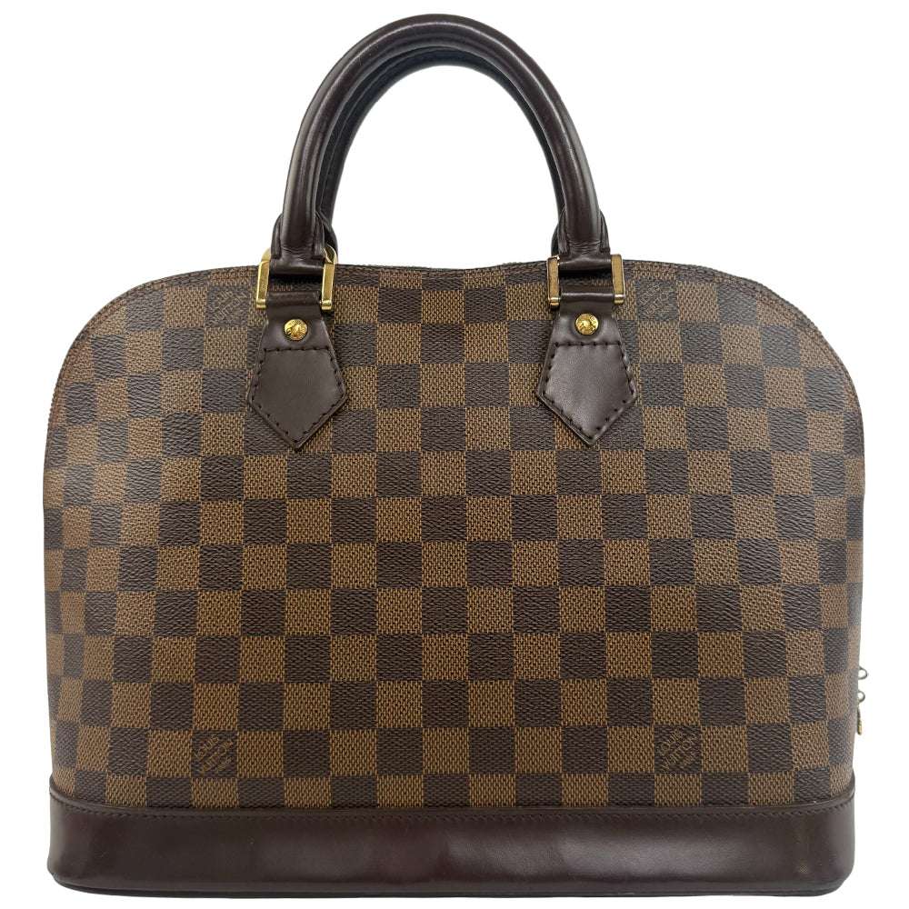 LOUIS VUITTON Alma PM Damier Ebene Handbag LHQ971