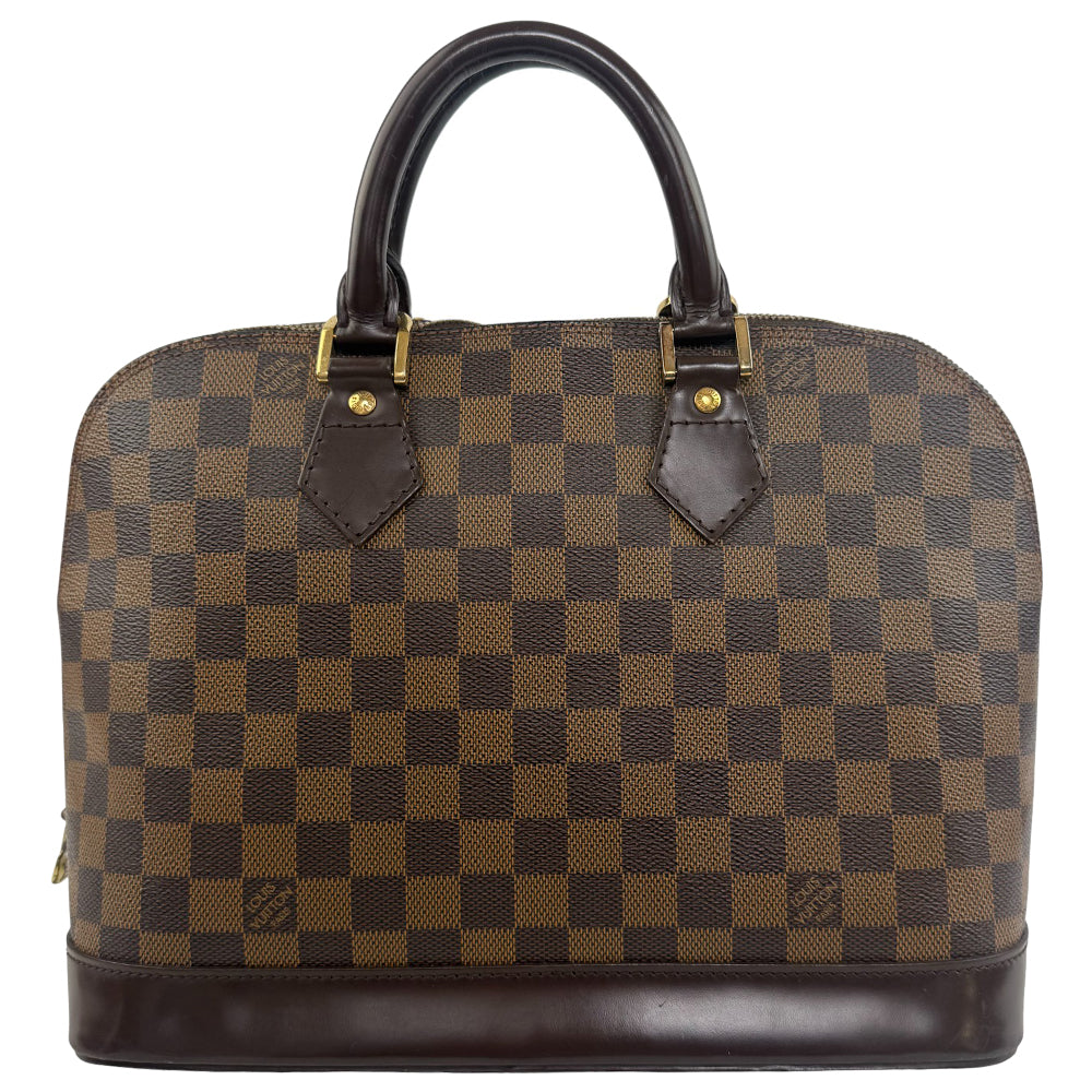 LOUIS VUITTON Alma PM Damier Ebene Handbag LHQ971