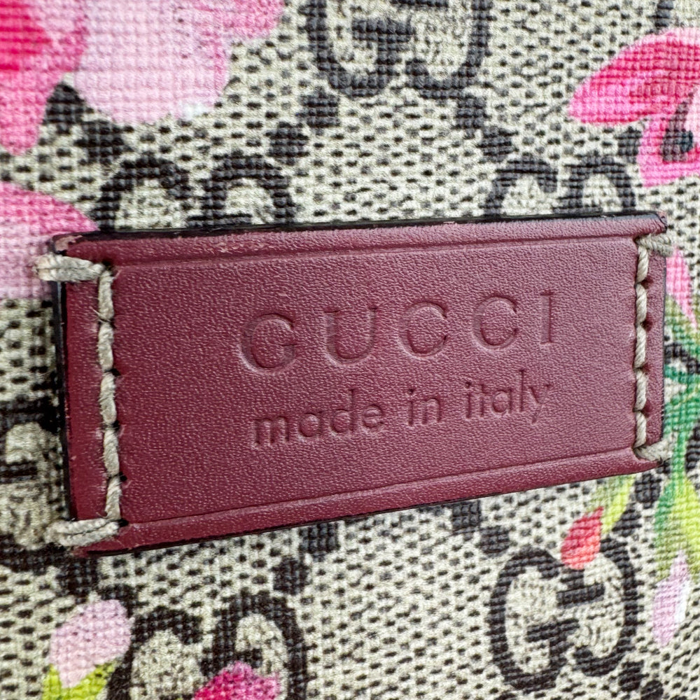 GUCCI GG Supreme Bloom 2 Way Shoulder Tote Bag LHQ979