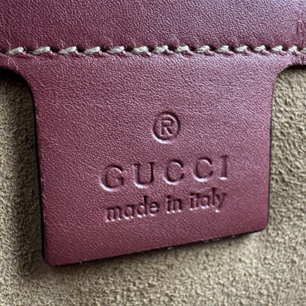 GUCCI GG Supreme Bloom 2 Way Shoulder Tote Bag LHQ979