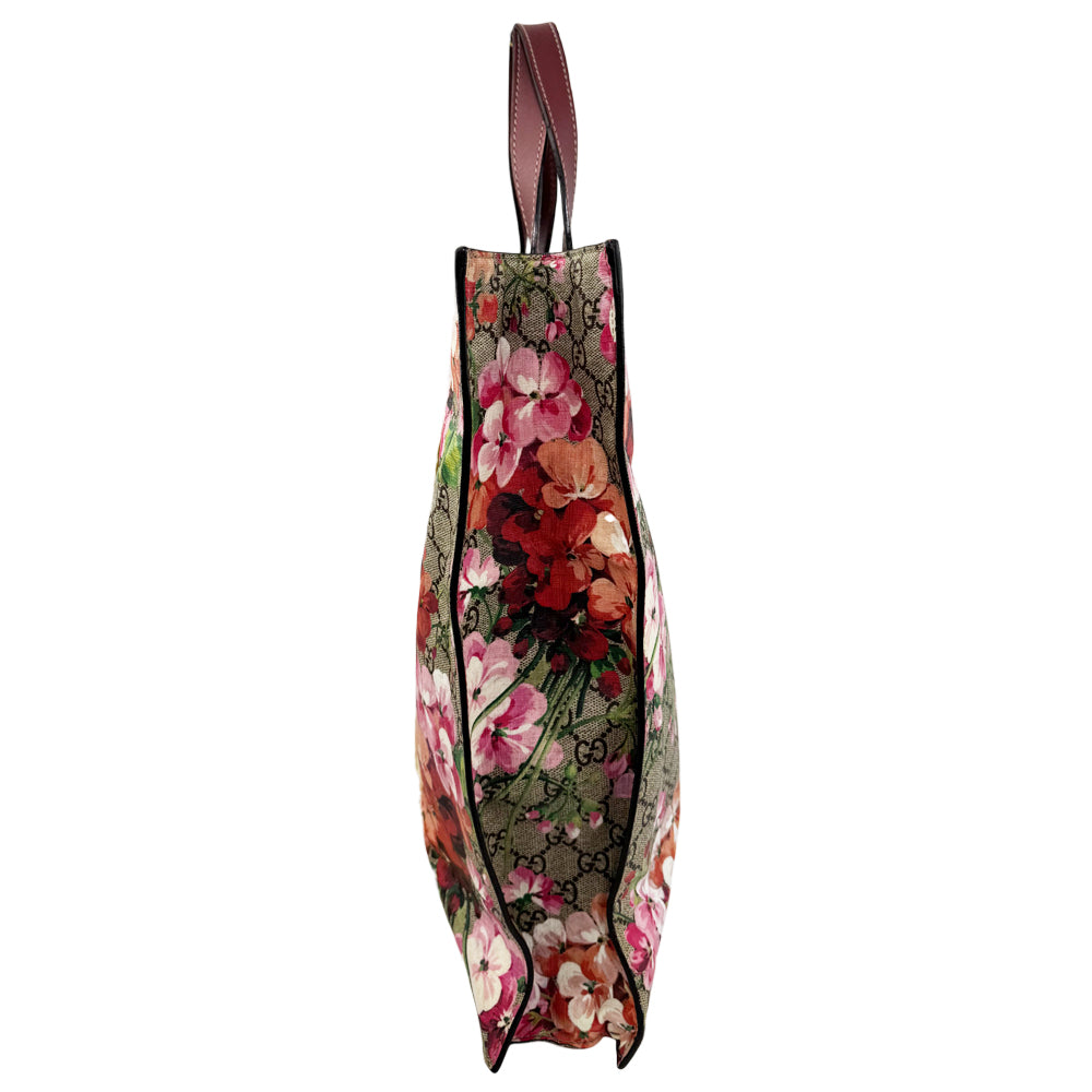 GUCCI GG Supreme Bloom 2 Way Shoulder Tote Bag LHQ979
