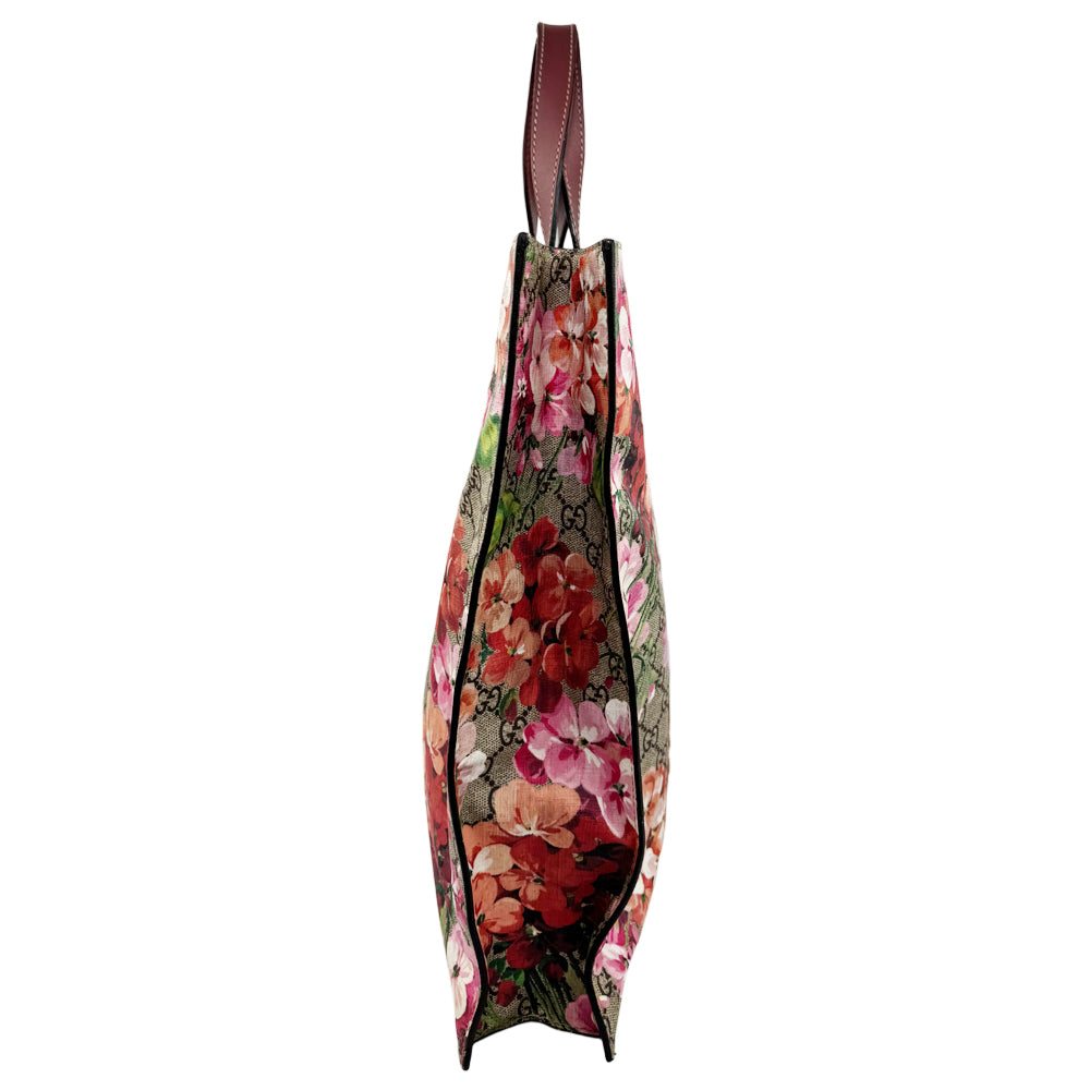 GUCCI GG Supreme Bloom 2 Way Shoulder Tote Bag LHQ979