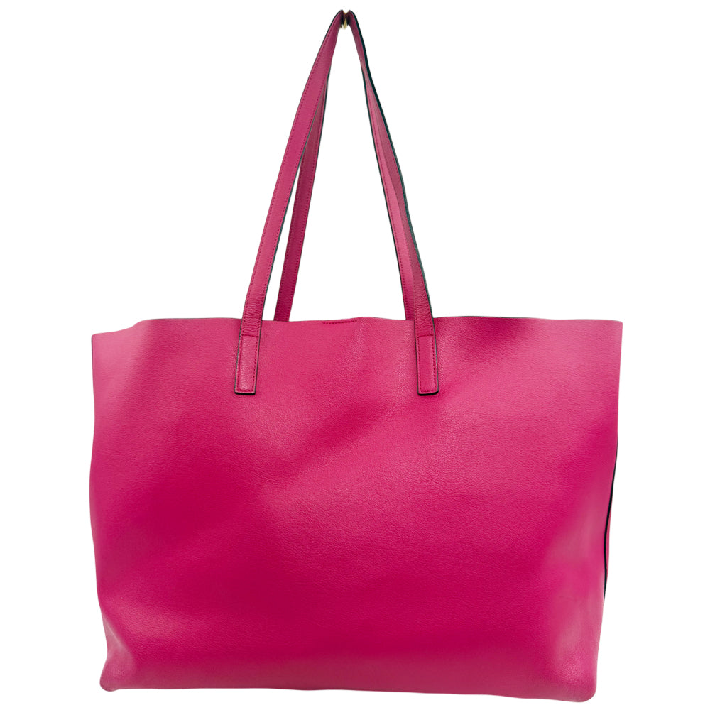YSL SAINT LAURENT Tote Bag Shopper With Pouch in Pink LHQ980