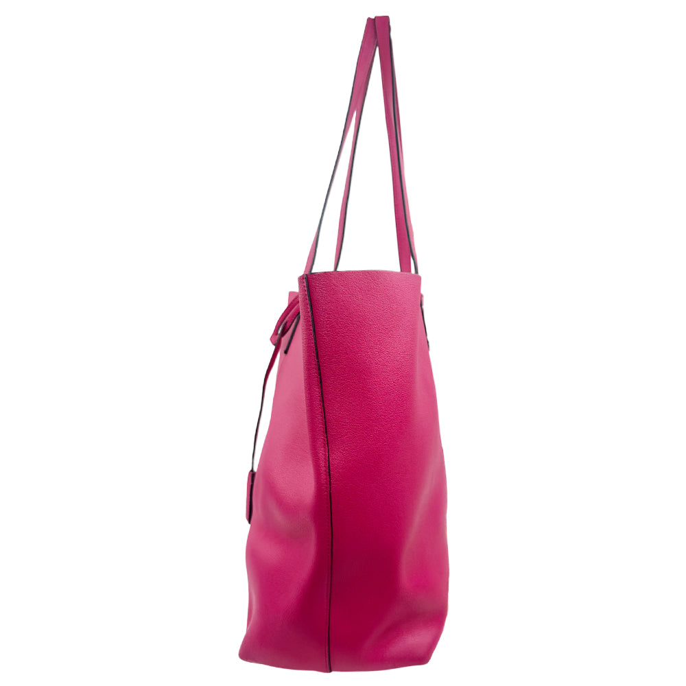 YSL SAINT LAURENT Tote Bag Shopper With Pouch in Pink LHQ980