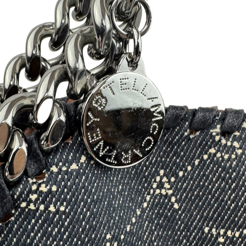 STELLA McCARTNEY Fallabella 2 Way Blue Denim Shoulder Bag LHQ982