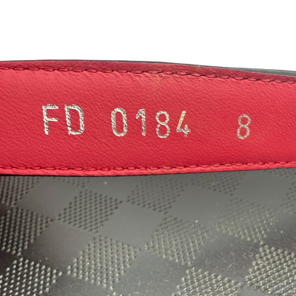 LOUIS VUITTON Damier Graphite Mens Sandals Flip Flops LHQ986