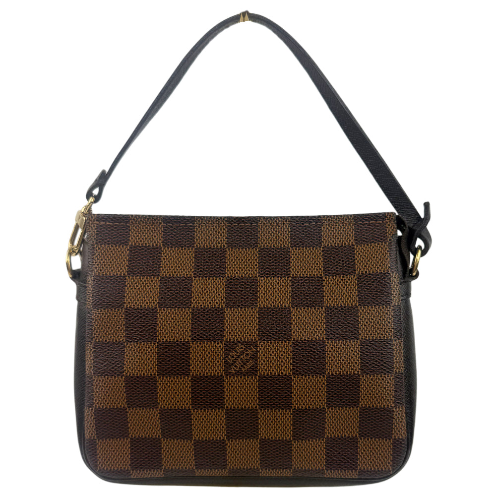 LOUIS VUITTON Trousse Mini Pochette Damier Ebene Bag LHQ991