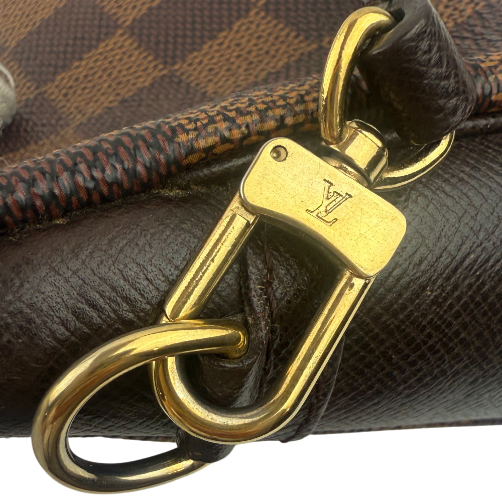 LOUIS VUITTON Trousse Mini Pochette Damier Ebene Bag LHQ991