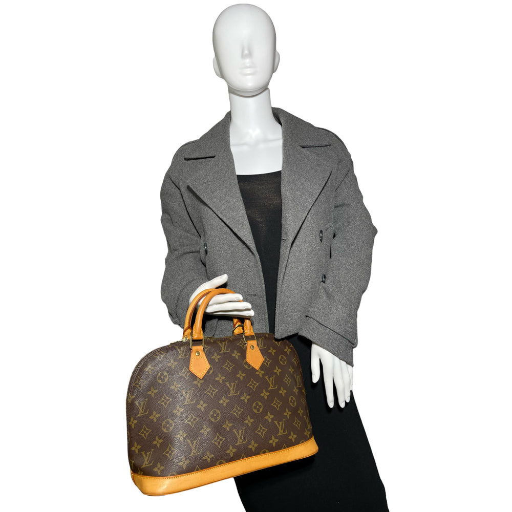 LOUIS VUITTON Alma PM Bolso Monograma Lona LHQ81