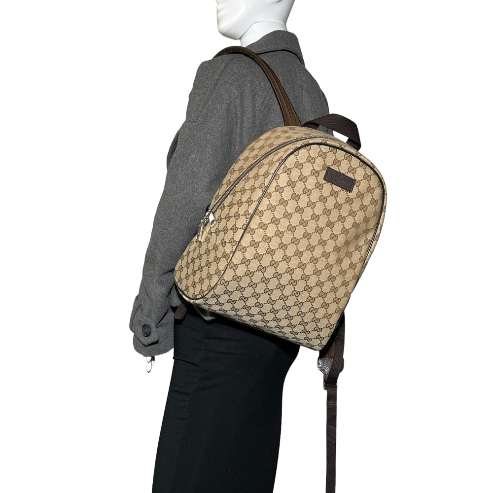 Mochila GUCCI GG Ophidia Marrón LHQ68