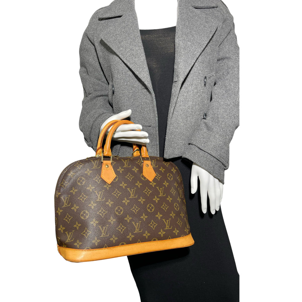 LOUIS VUITTON Alma PM Bolso Monograma Lona LHQ81