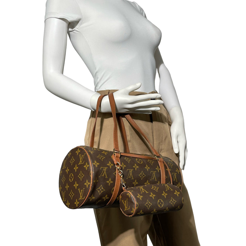 LOUIS VUITTON Papillon 30 Monograma Bolso LHQ83