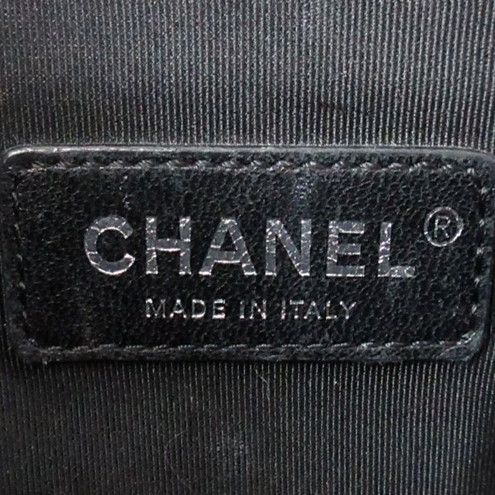 CHANEL Borsa a tracolla Boy Chanel/Matelasse in pelle di agnello nera Donna RES01