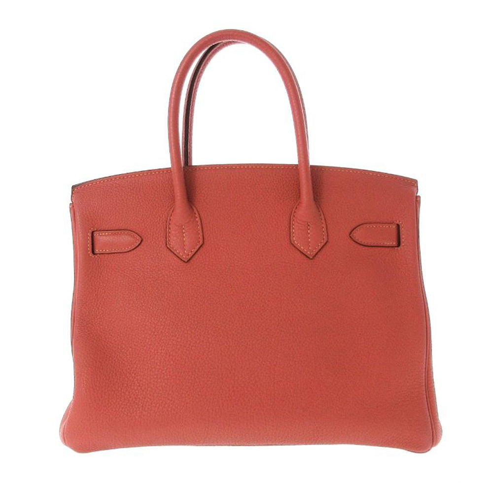 HERMES Birkin 30 Handtasche Rosé Togo RES25