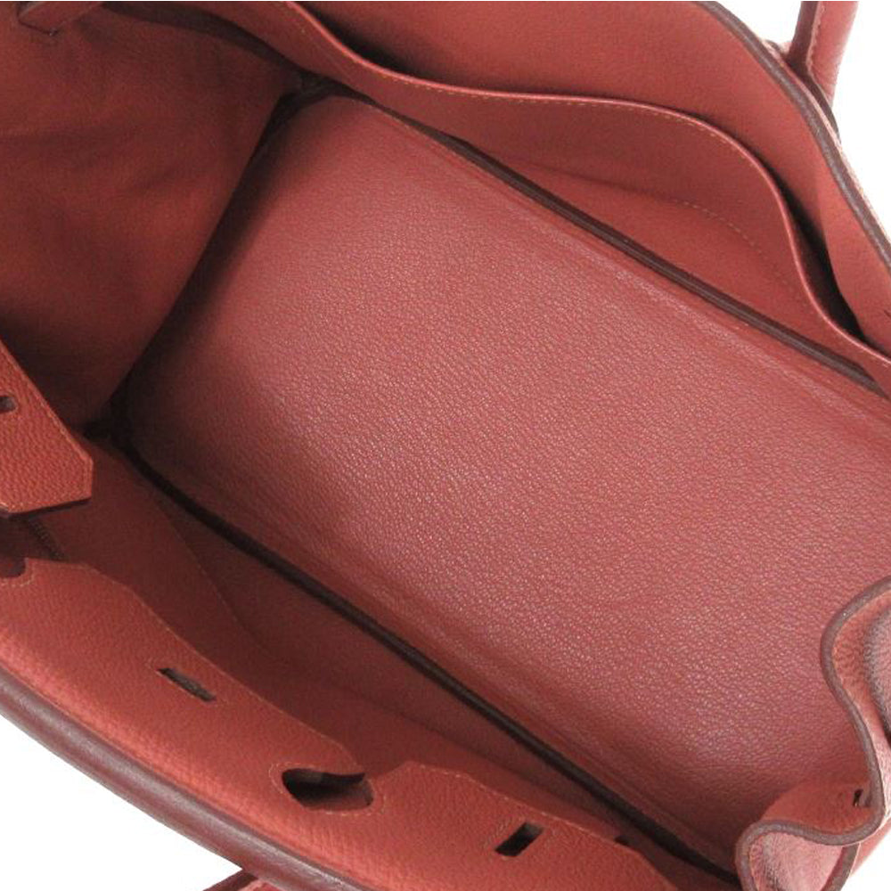 HERMES Birkin 30 Handtasche Rosé Togo RES25