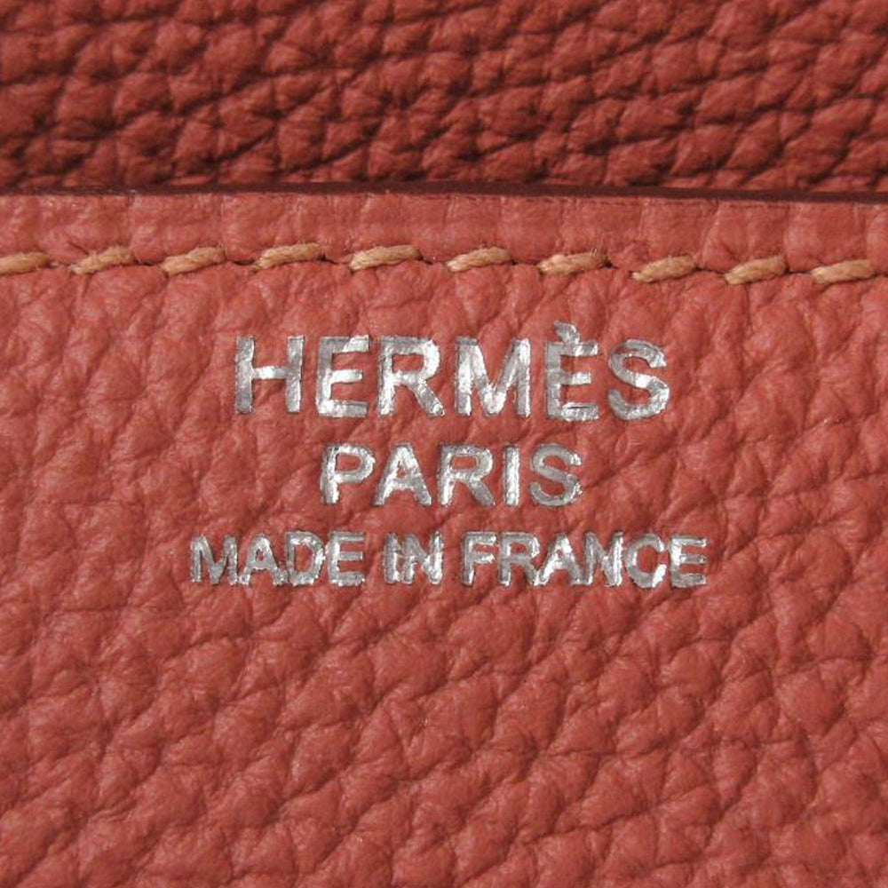 HERMES Birkin 30 Handtasche Rosé Togo RES25