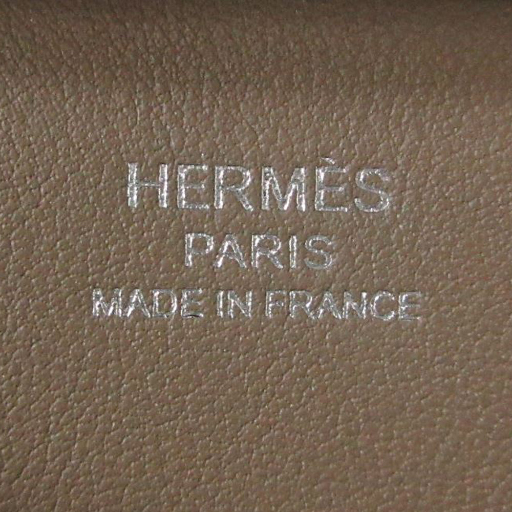 HERMES Jypsiere Mini Umhängetasche Etoupe Veau Swift RES35