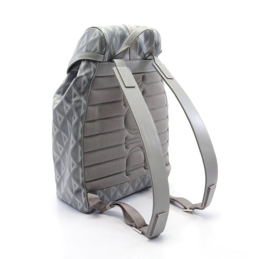 CHRISTIAN DIOR Hit The Road Mochila Mochila PVC Piel Gris RES41