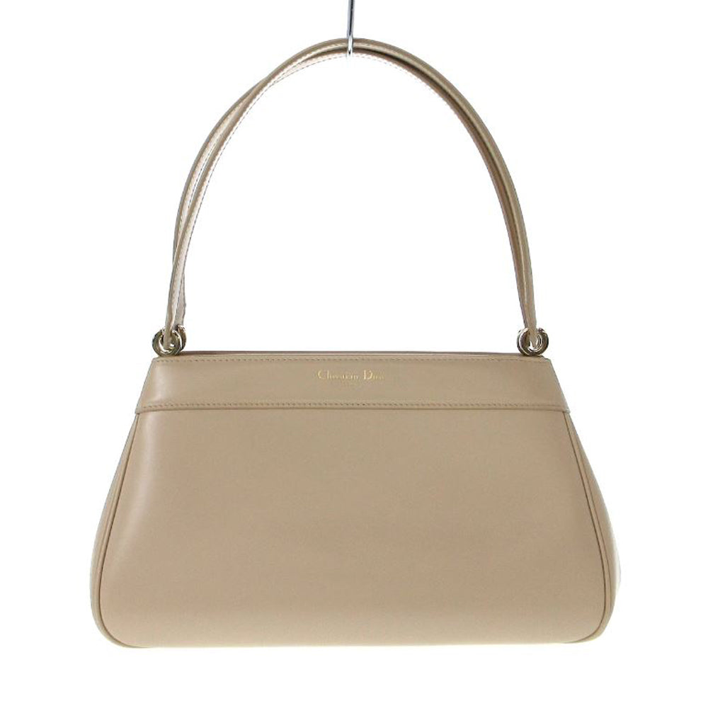 CHRISTIAN DIOR Borsa a chiave media in pelle beige Donna RES43