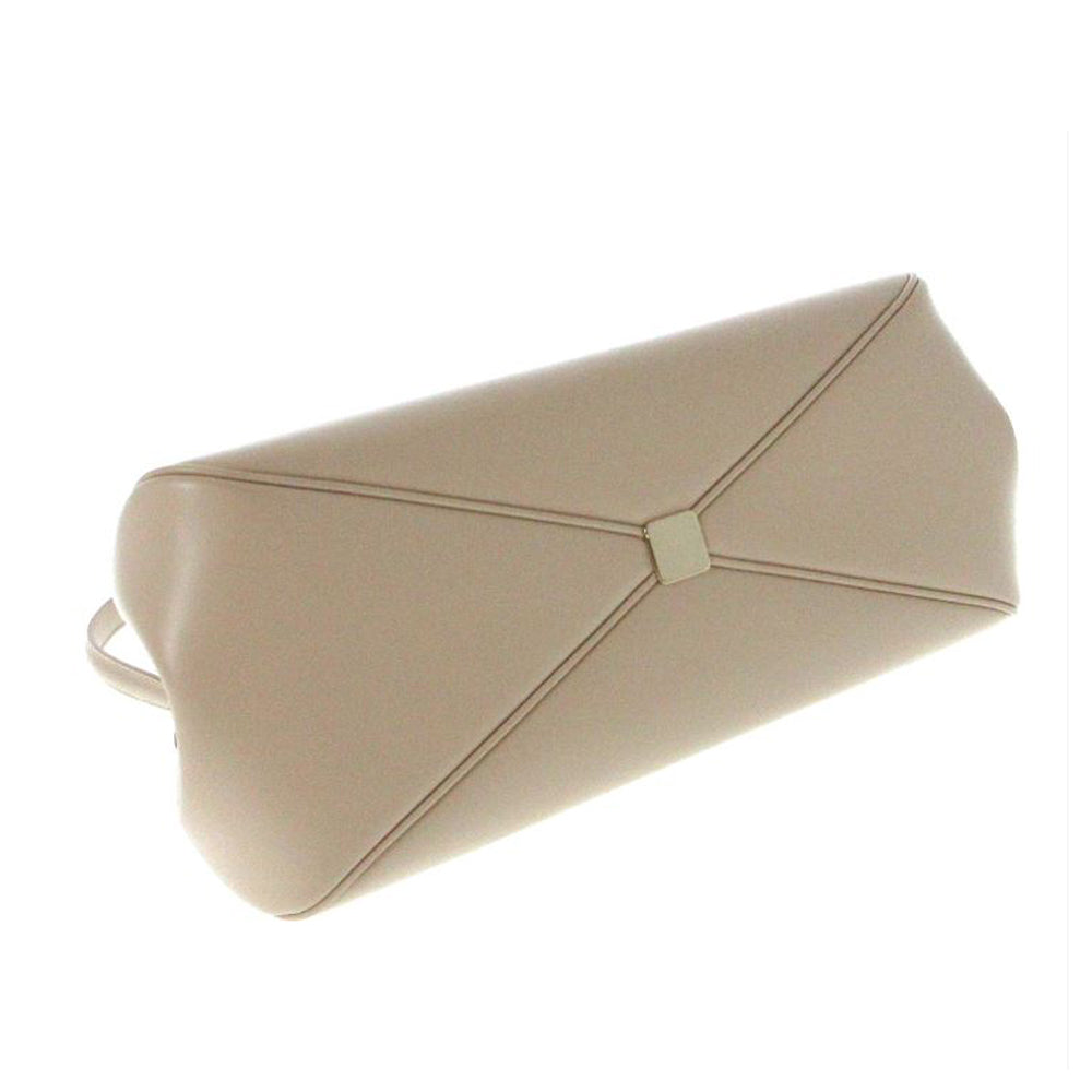 CHRISTIAN DIOR Bolso Llave Bolso Mediano Beige Piel Mujer RES43