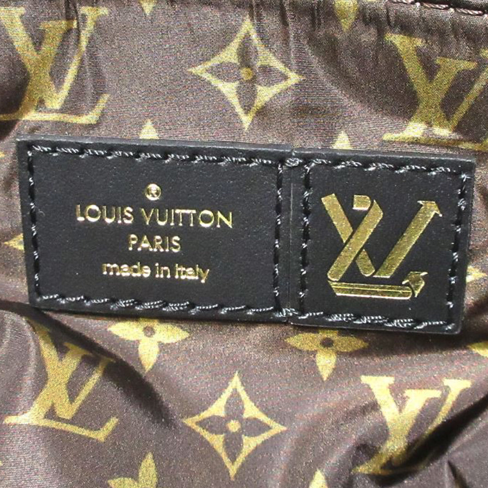 LOUIS VUITTON On-the-go MM LV Pillow Tote Bag Noir Nylon recyclé RES44