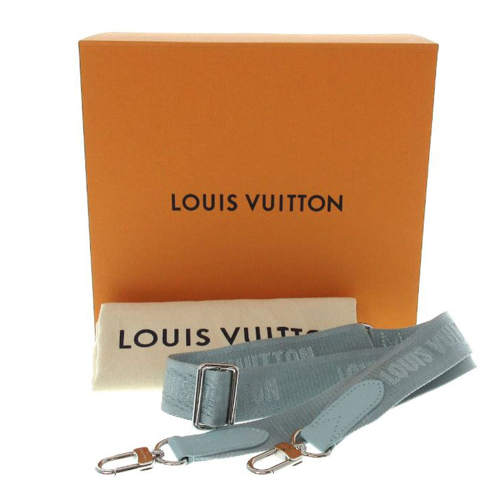 LOUIS VUITTON Keepall Bandouliere 25 Monogram Aqua Garden Handbag RES47