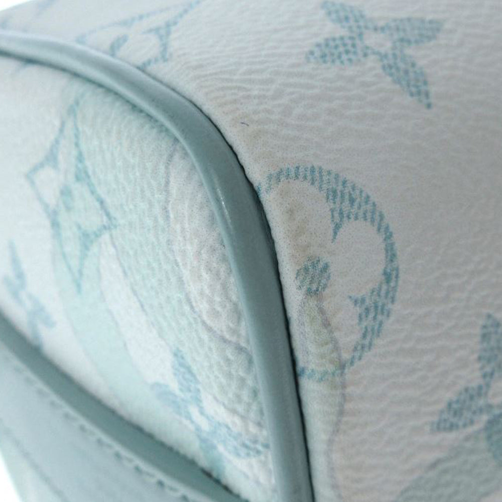 LOUIS VUITTON Keepall Bandouliere 25 Monogram Aqua Garden Sac à main RES47