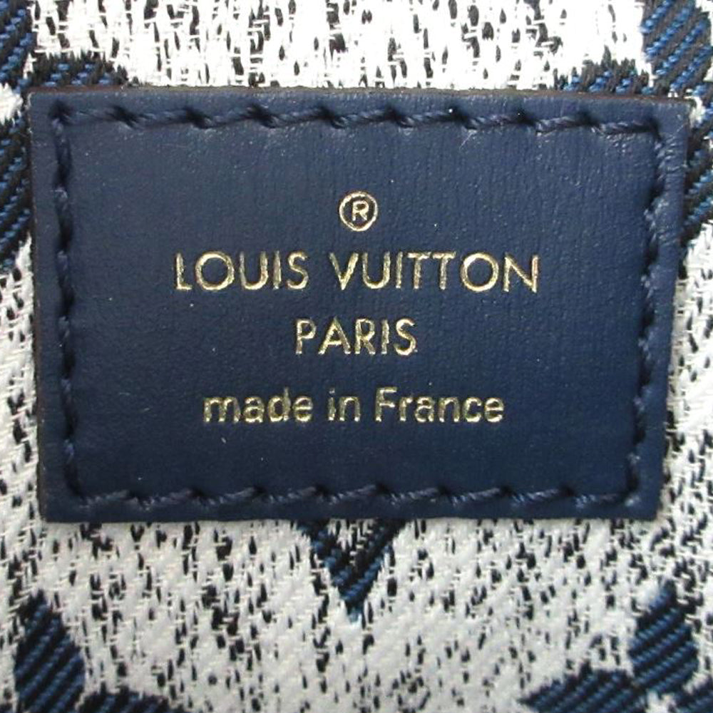 LOUIS VUITTON Loop Monogram Jacquard Denim Shoulder Bag Women's RES49