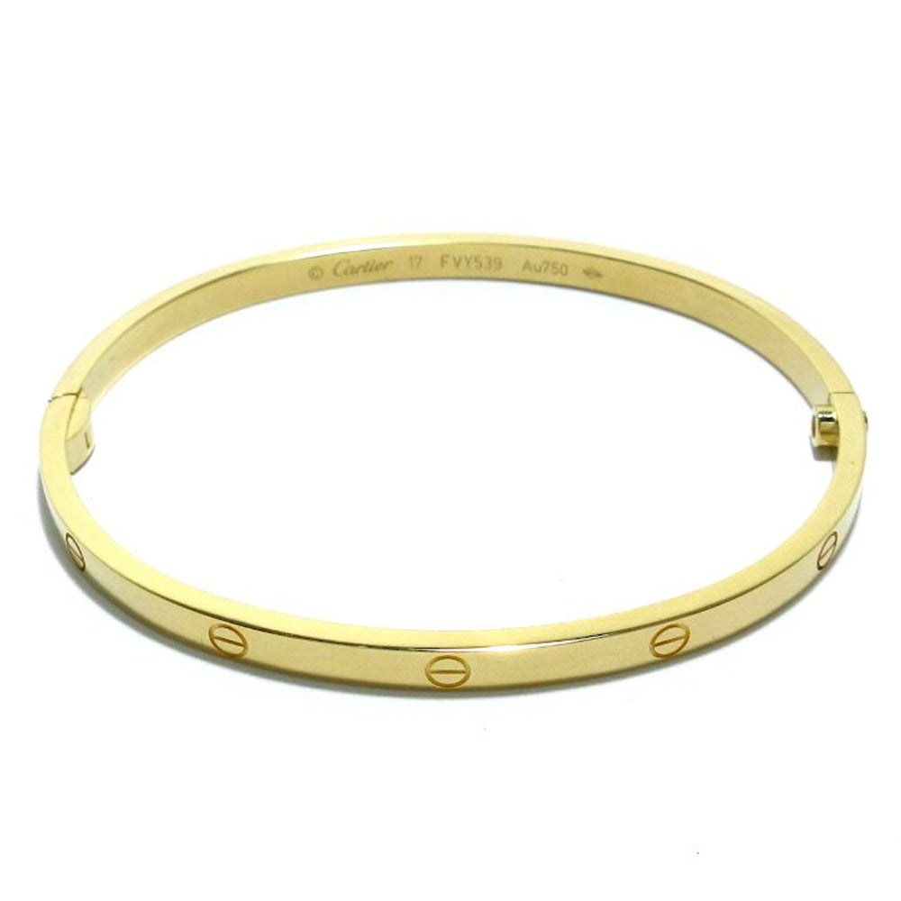 CARTIER Love Bracelet SM Bangle 18K Yellow Gold RES54